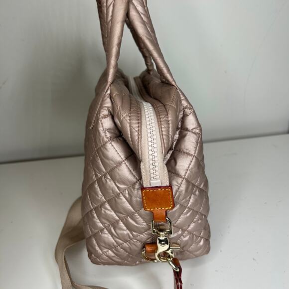 MZ Wallace Small Sutton Delux Crossbody Bag Gold Bronze - Picture 6 of 11